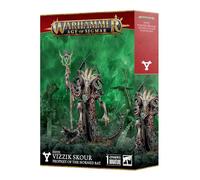 Games Workshop – Warhammer Age of Sigmar Skaven – Vizzik Skour, Profeta de la rata cornuda