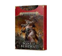 Games Workshop Warhammer Age of Sigmar: Warscroll Cards - Hijos de Behemat