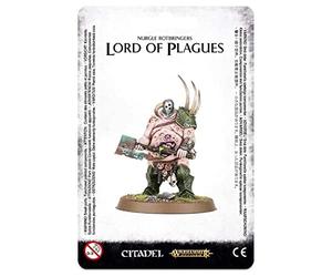 GAMES WORKSHOP Warhammer AoS - Nurgle Lord of Plagues 99070201009, Color Negro