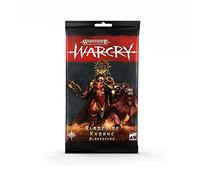 Games Workshop Warhammer AoS - Warcry : Paquete de cartas de Khorne
