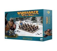 Games Workshop - Warhammer: Kit de modelo de plástico de 20 mineros enanos y 4 carros de minero, para Dwarfen Mountain Holds, requiere montaje y pintura, para mayores de 12 años