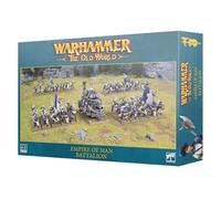 Games Workshop - Warhammer - The Old World - Empire of Man: Batallón (Juego en Caja)