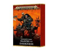 Games Workshop - Warhammer - Age of Sigmar - Warscroll Cards: Slaves to Darkness (4ª edición 2024) - Juego de cartas de referencia impresas