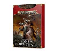 Games Workshop Warhammer Age of Sigmar: Warscroll Cards - Hijos de Behemat