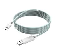 GameSir Cable USB-C para G7 SE, G7, T4 Kaleid (Blanco y Cian)