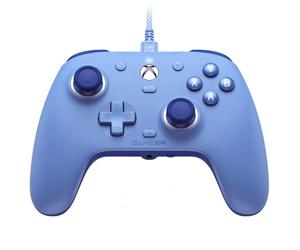 GameSir Controlador Xbox con cable azul G7 SE para PC, Xbox Series X/S, Xbox One, controlador Xbox con licencia oficial Hall Effect con conector para auriculares de 3,5 mm, 2 botones programables en