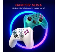 Mando GameSir T4n Wireless Blanco para Nintendo Switch, PC, iOS y Android