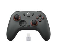 GameSir Nova Lite 2 Mando inalámbrico para con joysticks y gatillos de efecto Hall, 2.4G y con cable 1000Hz Polling Rate, Turbo, PC GamePad Compatible con PC/Switch/Steam/iOS/Android (gris)