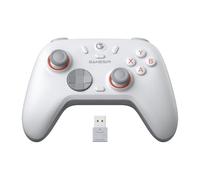 GameSir Nova Lite 2 Mando inalámbrico para con joysticks y gatillos de efecto Hall, 2.4G y con cable 1000Hz Polling Rate, Turbo, PC GamePad Compatible con PC/Switch/Steam/iOS/Android(Blanco)