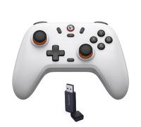 GameSir Nova Lite Controller Wireless Economico per Switch, PC, Android e iOS - Stick a effetto Hall, Vibrazione Duale, Turbo e Controllo del Movimento (Bianco)