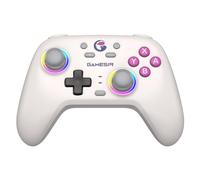 GameSir Nova Wireless Switch Pro Controller for Switch/Lite/OLED, Switch Controllers with Hall Effect JoySticks, RGB LED, Turbo,Programmable,Motion Control, Wake Up Function (bianco)