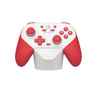 GameSir Super Nova Multiplatform Game Controller - 2.4G Wireless for PC/Switch/iOS/Android - Hall Effect Joystick & Triggers, Magnetic Faceplate, RGB Lighning,Charging Dock (Red/White)