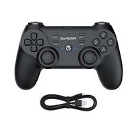 GameSir T3 Controlador de Juegos Inalámbrico para Windows PC 7/10, Controlador de PC con Doble Vibración, Batería de Litio de 400mAh, Botones de Disparo Lineales Compatible con Android TV Box
