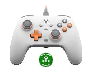 GameSir T7 Controlador con cable para Xbox Series X|S, Xbox One y Windows 10/11, gamepad Plug and Play para juegos con joysticks y gatillos de efecto Hall, con jack de audio de 3.5 mm - Azul (Blanco)