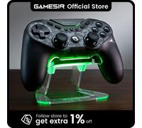 GameSir Mando inalámbrico Tarantula Pro para PC/Switch/Android/IOS, mando Bluetooth Mag-Res TMR Stick, botón frontal intercambiable, 9 botones asignables,Turbo, MFi, Steam