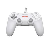 GameSir Tegenaria Lite Controlador Cableado para PC, Tasa de Sondeo 1000Hz, Joysticks de Efecto Hall y 2 Botones Remapeables,Turbo, Mando para Juegos en Steam/Android/iOS/Switch (Blanco)