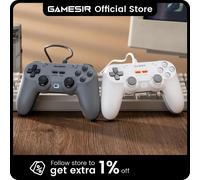 GameSir Tegenaria Lite Controlador retro con cable, latencia ultrabaja, palos de sensor Hall, 2 botones traseros para Nintendo Switch 2, PC MenaRD Green