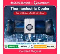 GameSir X5 Lite X5s - Controladores de Juego Bluetooth con Enfriador Termoeléctrico FX5 Lite, Ventilador de Refrigeración, Accesorios de Juego para Teléfono Móvil FX5 Lite Wired