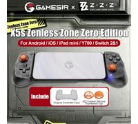 GameSir X5s Edición Zenless Zone Zero, Control Inalámbrico Bluetooth para Android, iOS, PC, Switch y Celular ZZZ Veil White