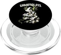 Gamesolotl Axolotl Gamer Videojuegos Divertido Gaming Kawaii PopSockets PopGrip para MagSafe