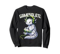 Gamesolotl Axolotl Gamer Videojuegos Divertido Gaming Kawaii Sudadera
