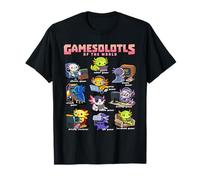 Gamesolotls of The World - Colección Axolotl para Jugadores Diversos Camiseta
