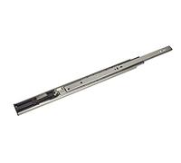 Gamet® guías Titan S PK10 "2in1" - un par de guías correderas a bolas con sistema PUSH TO OPEN + SOFT CLOSE, H: 45,5mm / L: 300/350/400/450/500/550/600 mm/extracción total/carga máx.35 kg | L: 500