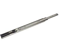 Gamet® guías Titan S PK10 "2in1" - un par de guías correderas a bolas con sistema PUSH TO OPEN + SOFT CLOSE, H: 45,5mm / L: 300/350/400/450/500/550/600 mm/extracción total/carga máx.35 kg | L: 550