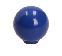 gamet ®, Pomo GX16, Ø 29 mm, fabricado en plástico, color azul brillo, 1 unidad. El toque moderno para tus muebles.