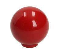 gamet ®, Pomo GX16, Ø 29 mm, fabricado en plástico, color rojo brillo, 1 unidad. El toque moderno para tus muebles.