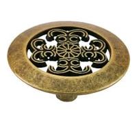 gamet ®, Pomo KT01, pomo de zamak, acabado inglés antiguo, 1 unidad. Pomo para armarios y cajones. El toque vintage para tus muebles.