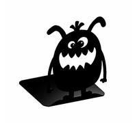 GAMET sujeta Libros de Metal, Modelo Monstruo, 1 Pieza. Sujetalibros, Soporte para organizar Libros, revistas. Ideal para estantería o Escritorio.
