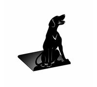 GAMET sujeta Libros de Metal, Modelo Perro, 1 Pieza. Sujetalibros, Soporte para organizar Libros, revistas. Ideal para estantería o Escritorio.