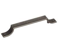 gamet ® Tirador Collino UU19, CC 128 mm, fabricado en zamak, acabado plata mate, pack de 10 unidades. Un toque vintage para tus muebles.