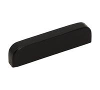 gamet ® Tirador UD31, CC 128 mm, madera, color negro. Tiradores perfectos para cualquier armario y cajón. 1 unidad.