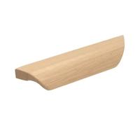 gamet ® Tirador UD33, CC 96 mm, fabricado en madera, color roble, 1 unidad. Tiradores perfectos para cualquier armario y cajón.