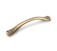 gamet ® Tirador UR15, fabricado en zamak, distancia entre orificios de montaje 96 mm, color cuero mate, 1 unidad. Tiradores perfectos para cualquier armario y cajón.