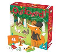 Gamewright , Outfoxed Game, Board Game, Ages 5+, 2-4 Players, 20 Minutes Playin