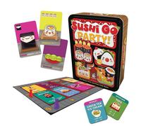 GAMEWRIGHT SUSHI GO PARTY - EL JUEGO DE CARTAS DE PASAR Y ESCOGER DELUXE