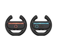 GAMFAMI Juego de volante de carreras para Nintendo Switch 2 Joy-C On, paquete de 2 empuñaduras de controlador de volante para Mario Kart (3195)
