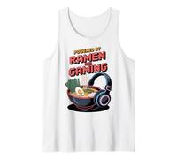 Gaming 8-bit Pixel Art Desarrollado por Gaming & Ramen Funny Gamer Camiseta sin Mangas