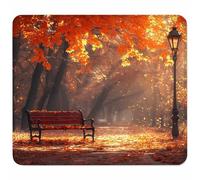 Gaming Alfombrilla de Ratón para Bordes Cosidos, Hojas Alfombrilla Ratón Pequeña 250x200mm con Base de Goma Natural Antideslizante para Jugadores/Escritorio/Oficina/Hogar Regalo, Paisaje 3-1722