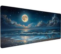 Gaming Alfombrilla Ratón 1200x600x3mm Mousepad XXL Seao 8-9ATM7 | Alfombrilla Gaming Impermeable Antideslizante, Mejora la Precisión y la Velocidad, Gamer Tapete Rato para PC Accesorios