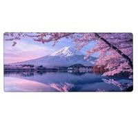 Gaming Alfombrilla Ratón 600x300x3mm MousePad XXL Monte Fuji, Alfombrilla Gaming áRbol, Impermeable Antideslizante MousePad, Mejora la Precisión y la Velocidad, Gamer Tapete Rato PC Accesorios 8-0068