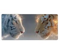 Gaming Alfombrilla Ratón 700x300x3mm MousePad XXL Tigre, Alfombrilla Gaming Animal, Impermeable Antideslizante MousePad, Mejora la Precisión y la Velocidad, Gamer Tapete Rato PC Accesorios 4-QA86