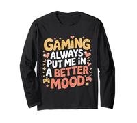 Gaming Always Put Me In A Better Mood Gamer Hobby - Manga Larga