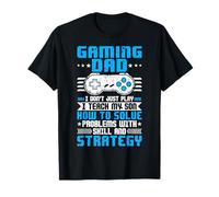 Gaming Dad I Don't Just Play I Enseño a Mi Hijo Cómo Resolver Pro Camiseta