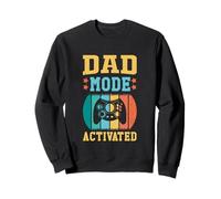 Gaming Dad Mode Activado Funny Daddy Jokes Día del Padre Amor Sudadera