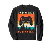 Gaming Dad Mode Cargando Activado Funny Daddy Citas Chistes Sudadera