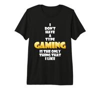 Gaming es lo único Que me Gusta Cosplay Gamer Dating Camiseta Premium